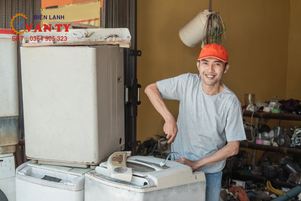 Điện Lạnh Văn Ty, tự hào mang đến dịch vụ thu mua máy giặt tận nơi nhanh chóng