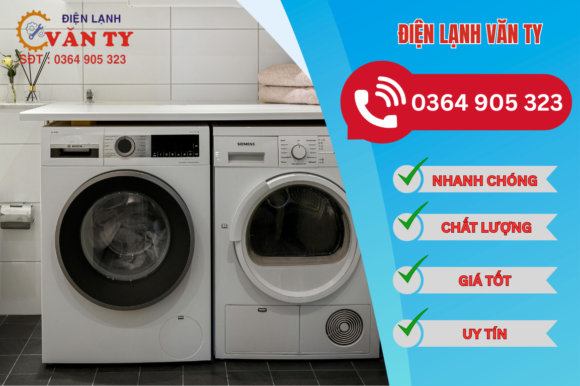 Điện Lạnh Văn Ty chuyên thu mua máy giặt cũ