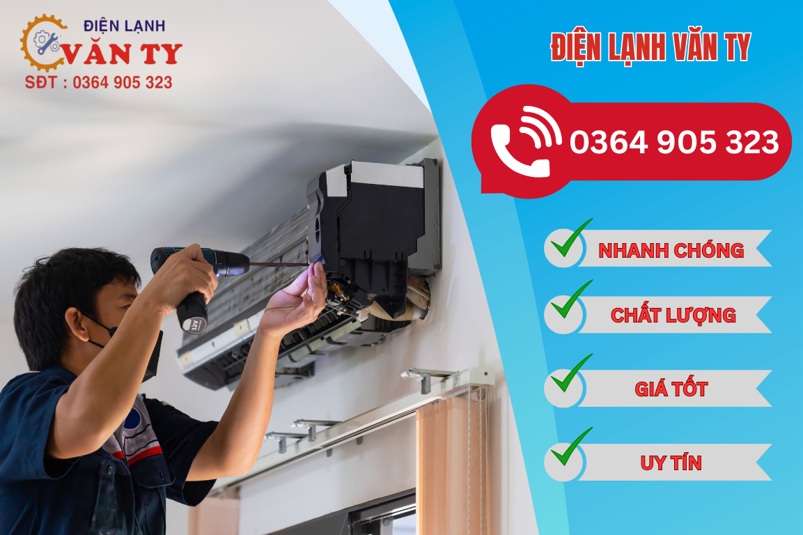 Bảng giá dịch vụ sửa chữa máy lạnh tại Quận 9