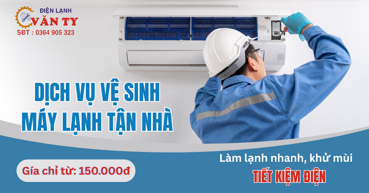 Vệ sinh máy lạnh tận nơi - giá tốt tại Thủ Đức